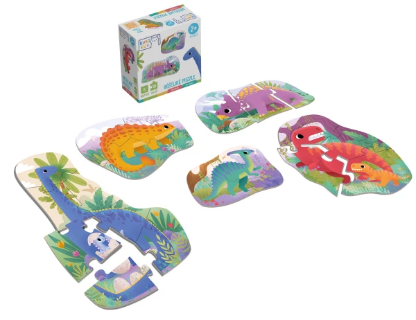 Véééliké puzzle - Dinosauři