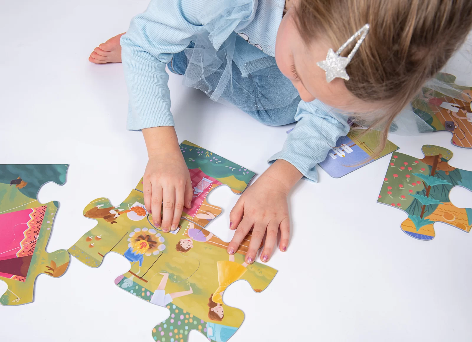 Véééliké puzzle - Na výletě6