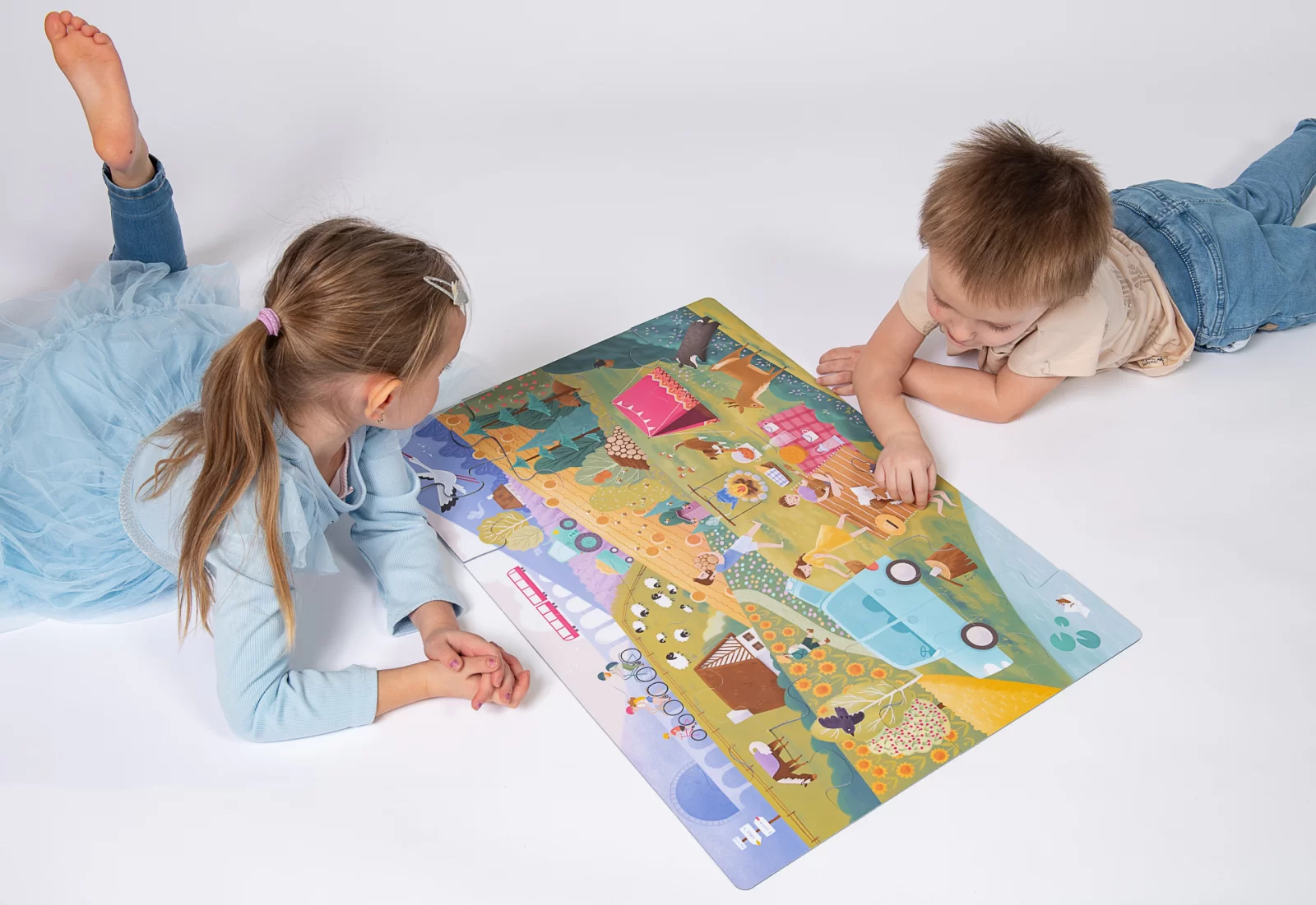 Véééliké puzzle - Na výletě8