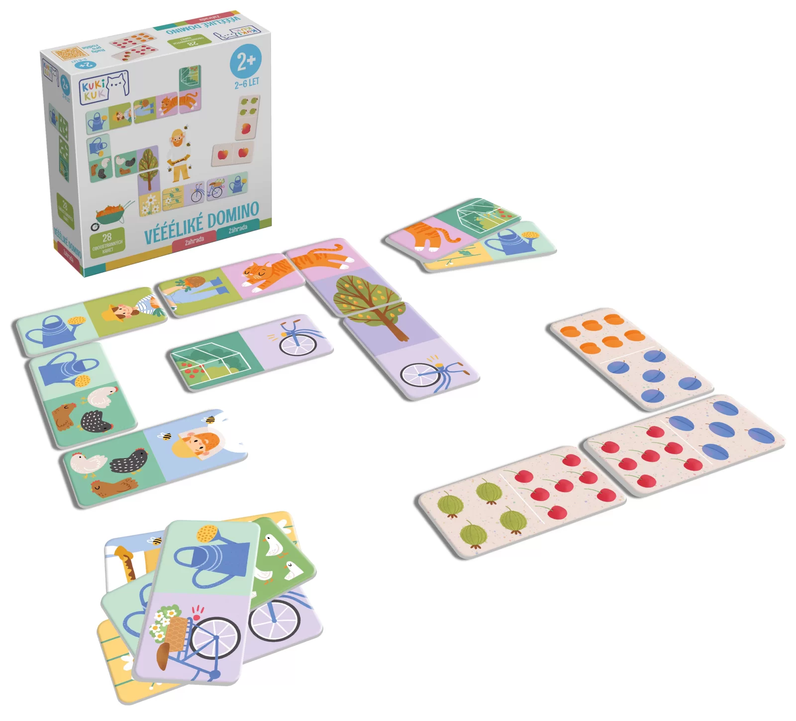 Véééliké domino: Zahrada3