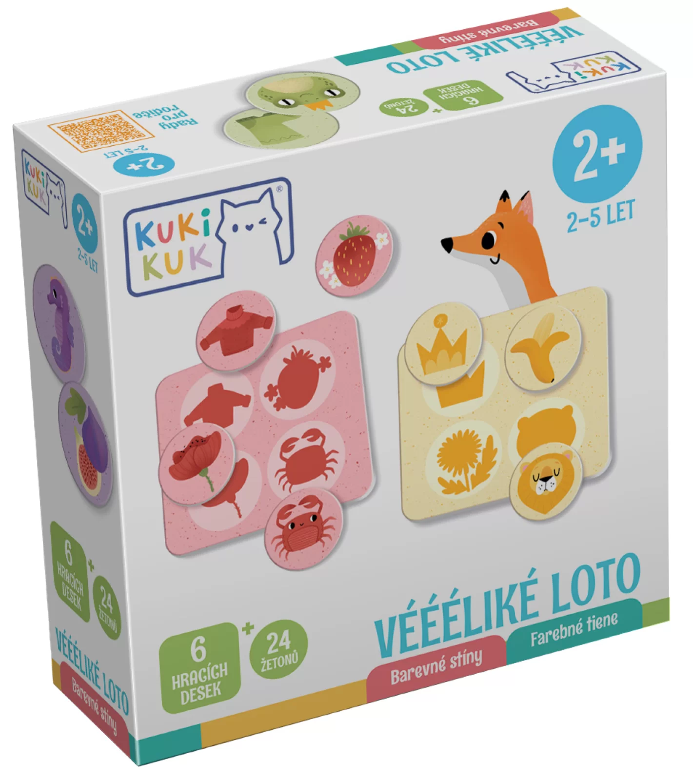 Véééliké loto - Barevné stíny1