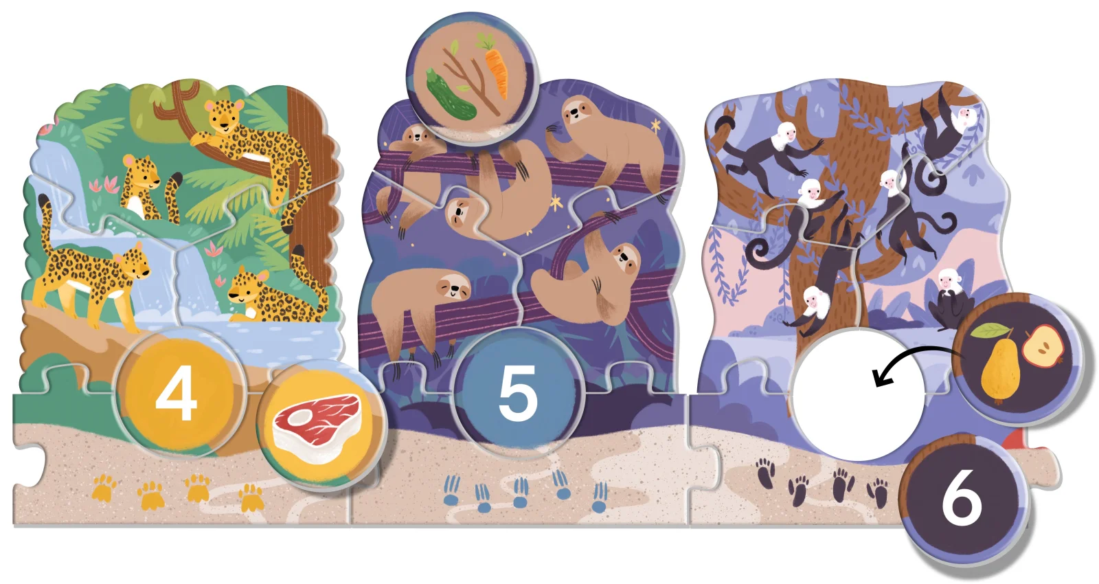 Véééliké puzzle loto - Výlet do ZOO12