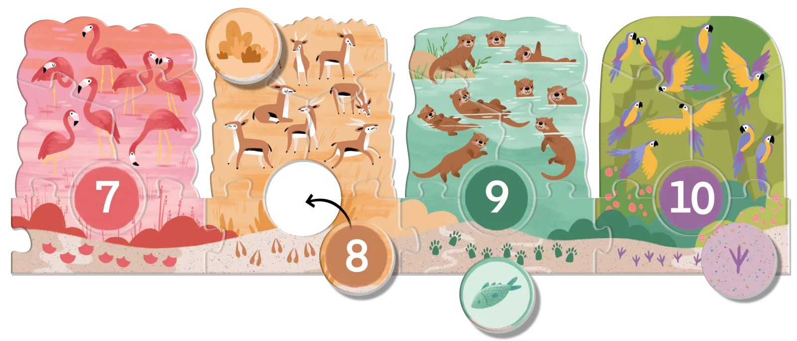 Véééliké puzzle loto - Výlet do ZOO13