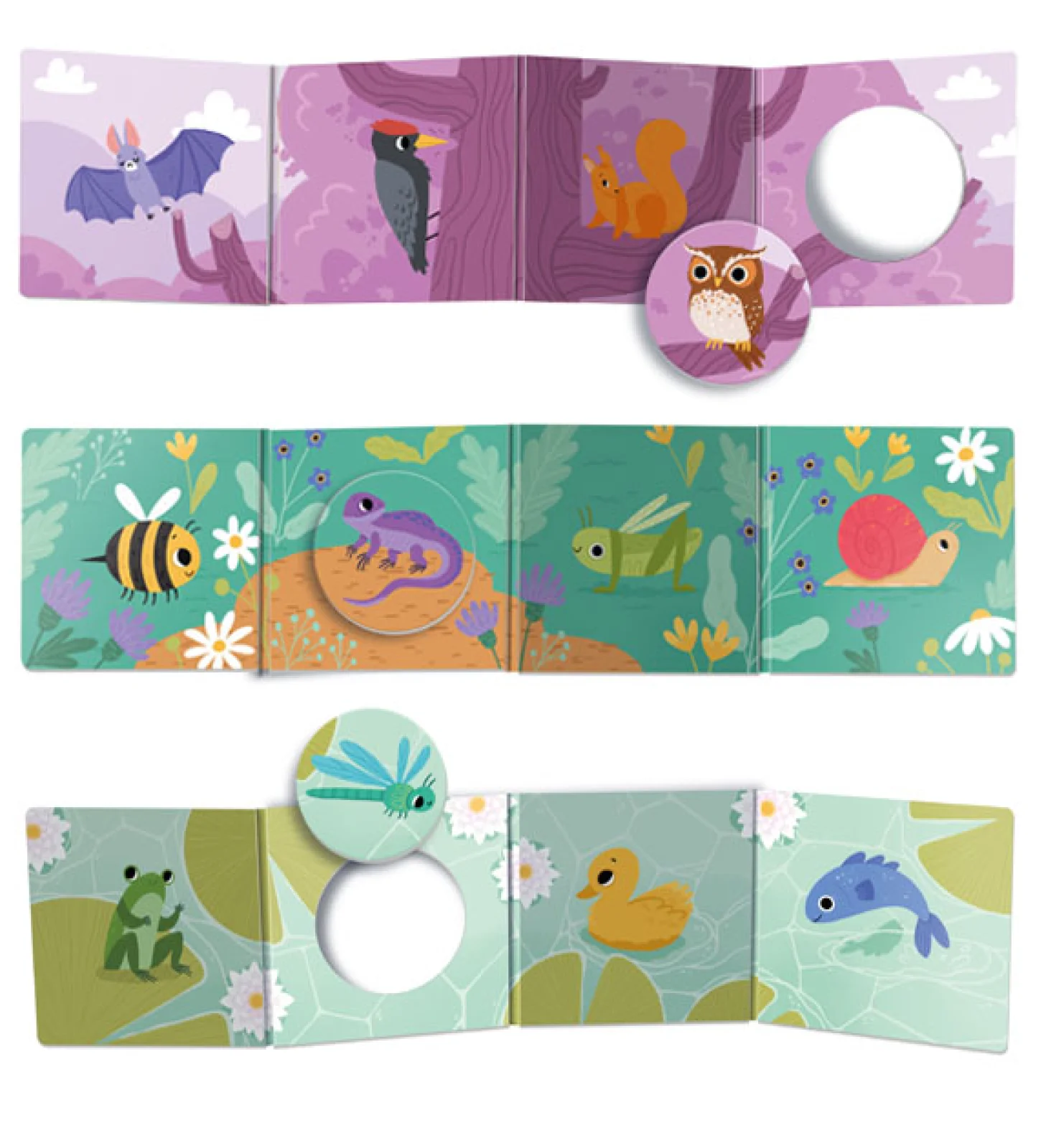 Sada 3 KUKI leporel - Zvířátka3