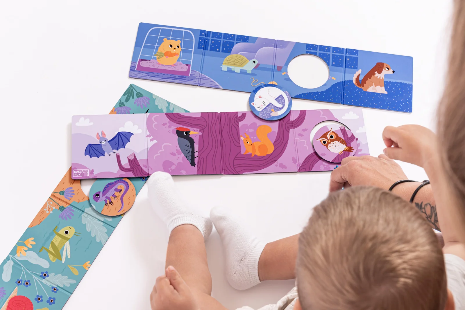 Sada 3 KUKI leporel - Zvířátka4