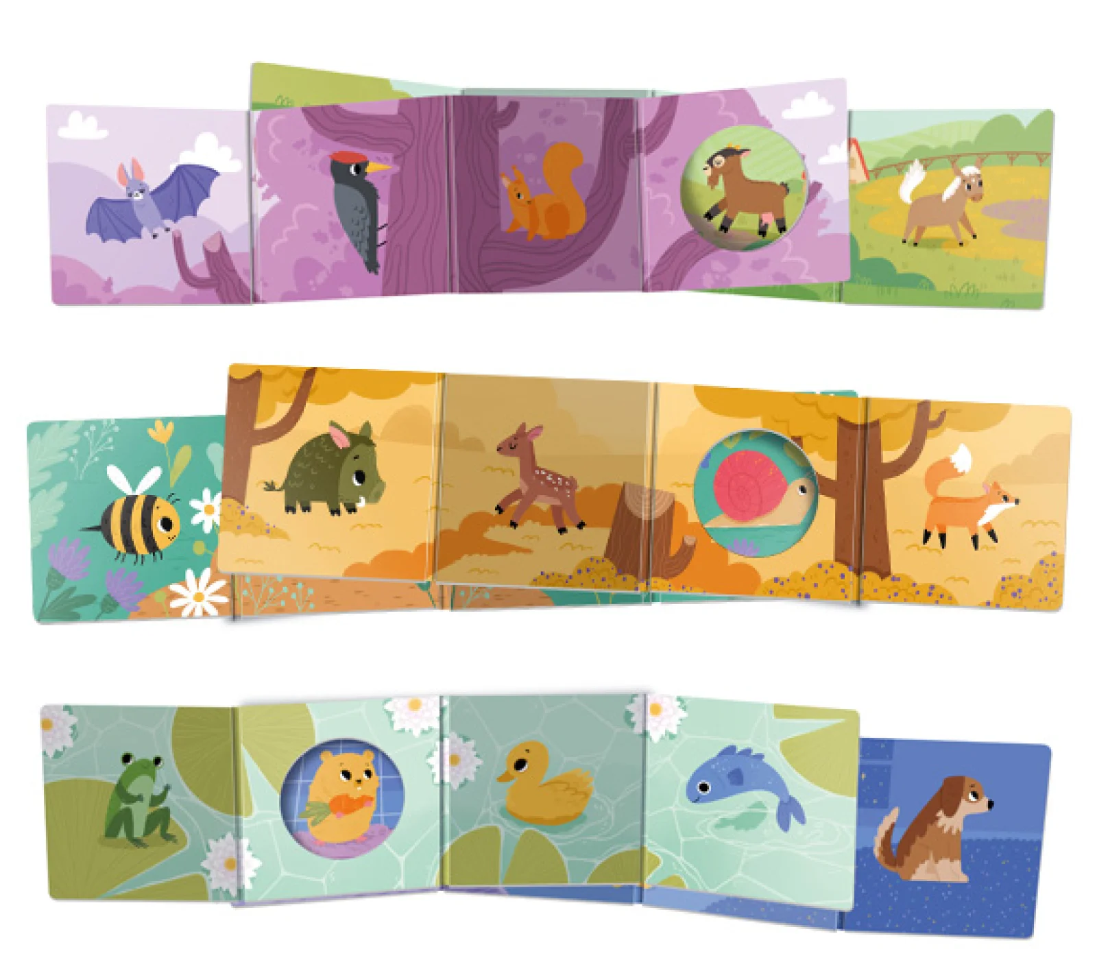 Sada 3 KUKI leporel - Zvířátka7