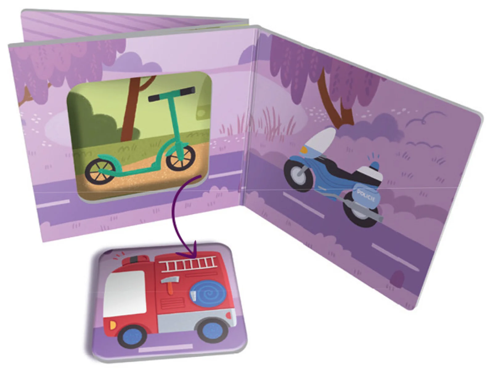 Sada 3 KUKI leporel - Auta6