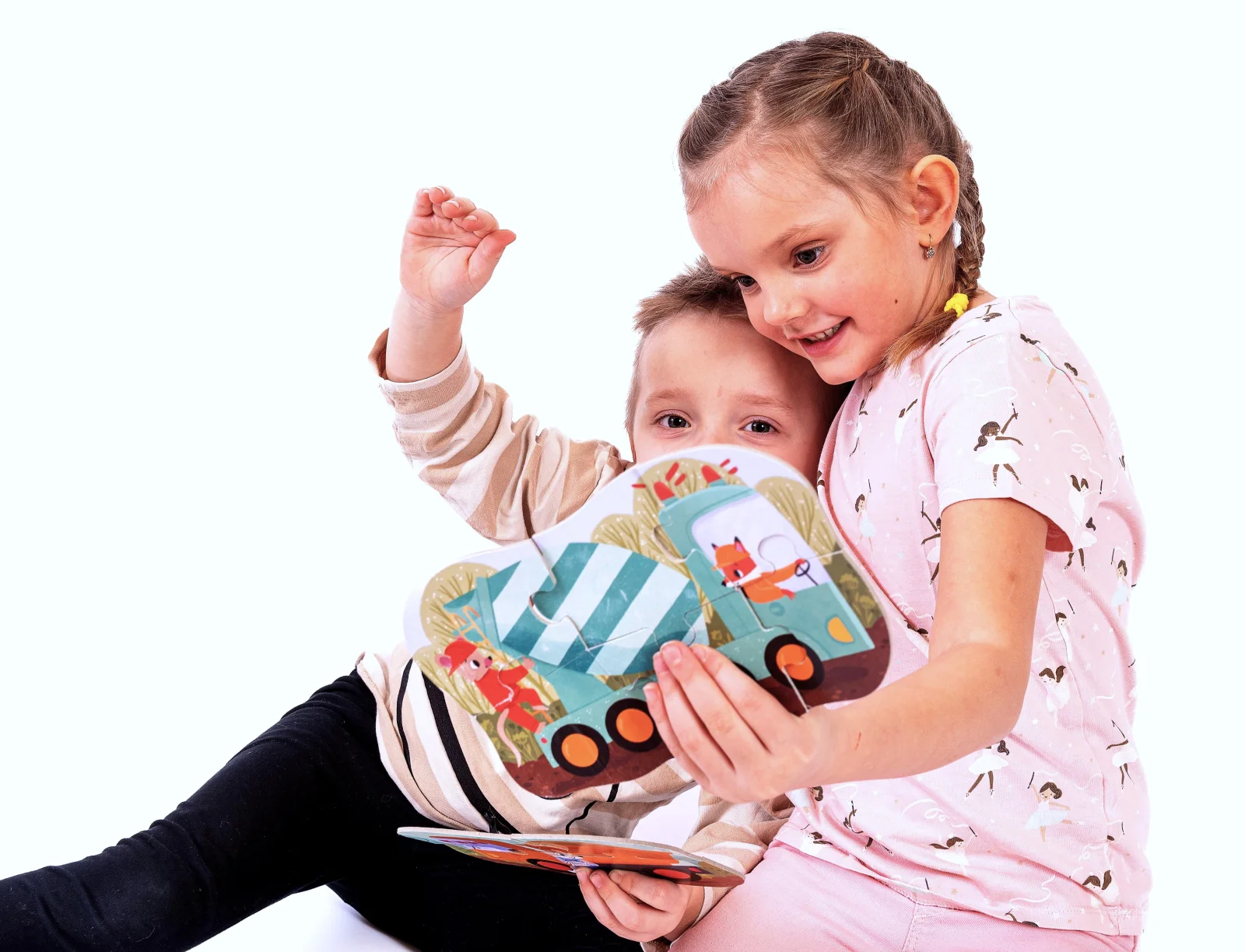 Véééliké puzzle - Stavební stroje8