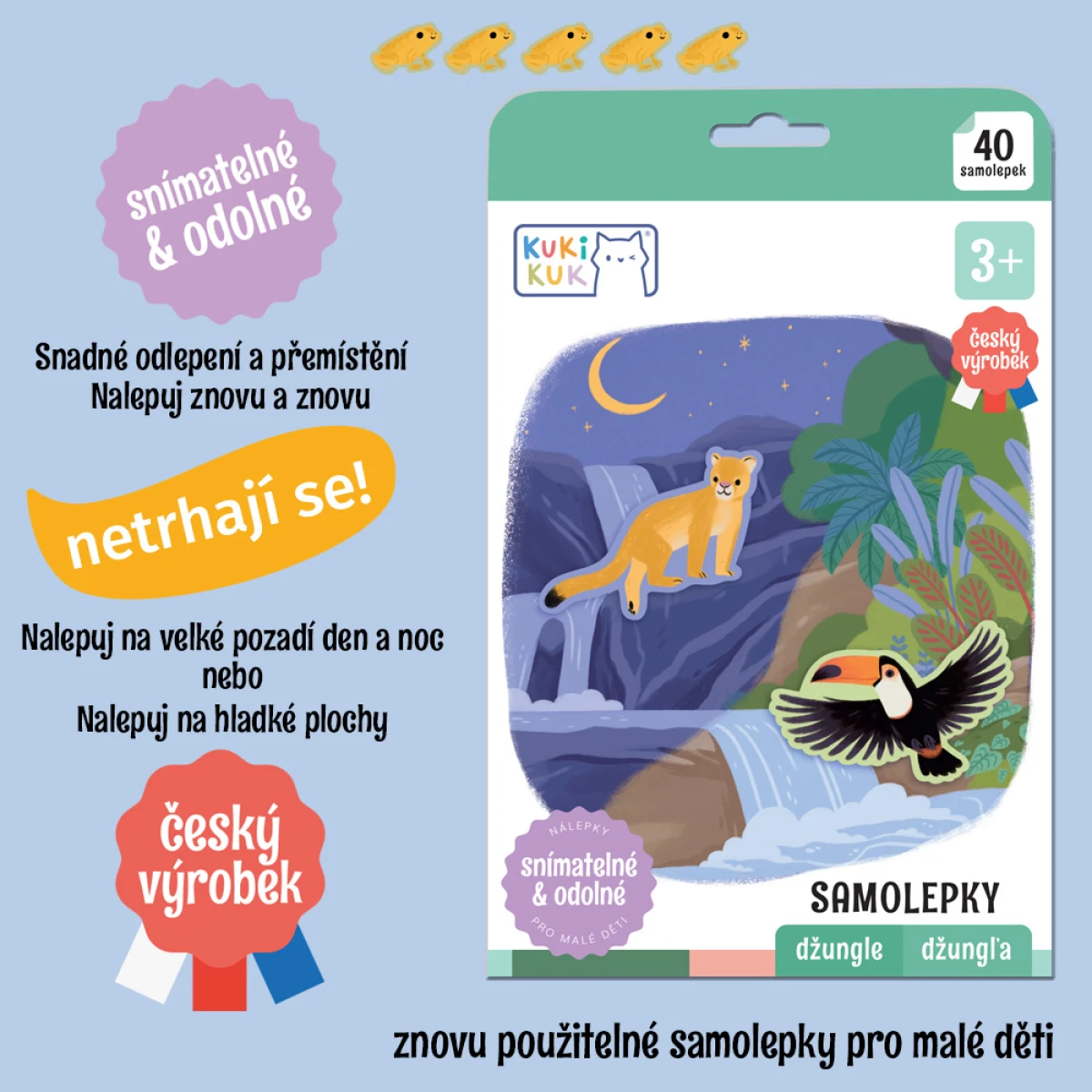 Samolepky  Džungle